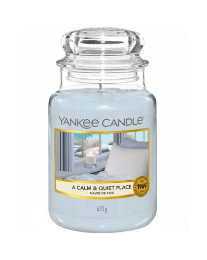 YANKEE CANDLE CLASSIC LARGE JAR A CALM & QUIET PLACE
