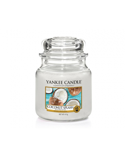 YANKEE CANDLE CLASSIC MEDIUM JAR COCONUT SPLASH