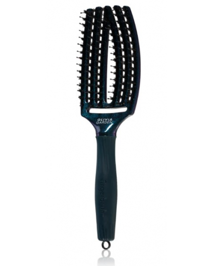OLIVIA GARDEN SPAZZOLA FINGERBRUSH MIDNIGHT BLUE