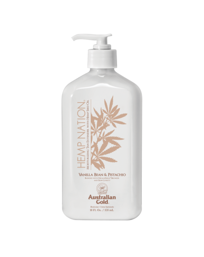 AUSTRALIAN GOLD HEMP NATION BODY LOTION VANILLA BEAN E PISTACHIO 535 ML